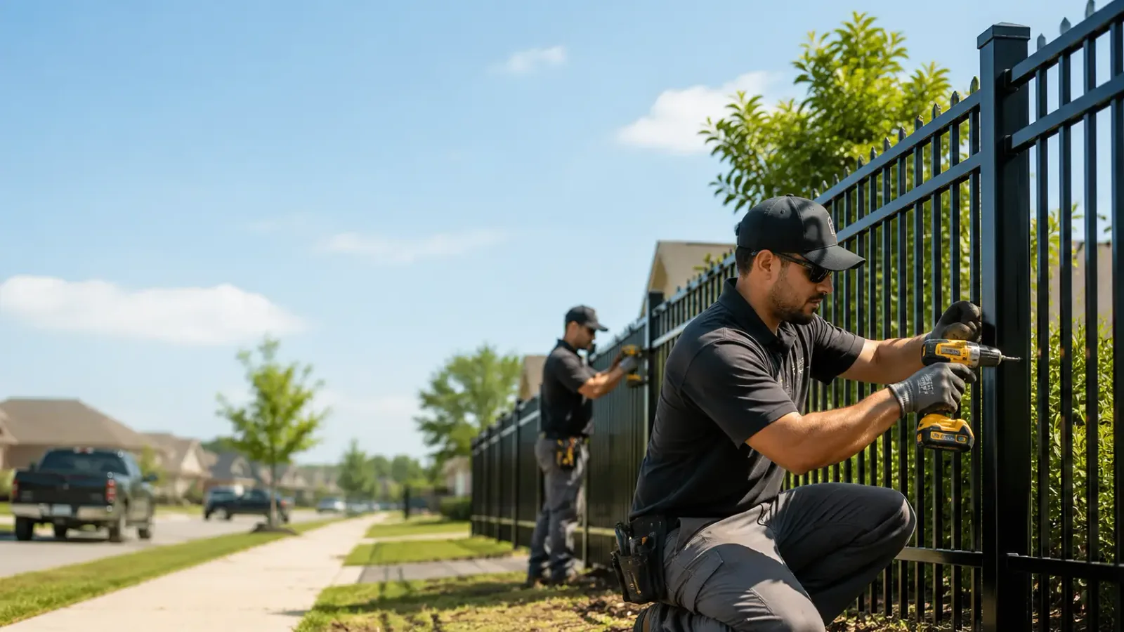 Metal Fence Installation in New Lisbon, IN